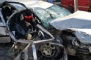 Încă un accident între un autoturism şi un TIR! Tot pe DN6!