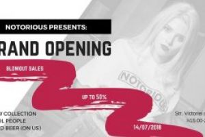 Baia Mare: Notorious isi deschide portile pentru pasionatii de streetwear