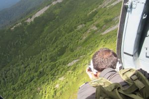 Recunoaşteri aeriene Bistriţa – Munţii Călimani şi exerciţii ale salvatorilor (FOTO)