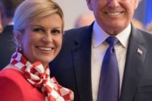 Cea mai tare promisiune la summit-ul NATO vine din partea Preşedintei Croaţiei: Vom CÂŞTIGA duminică Cupa Mondială