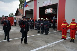 Punct de lucru ISU, în comuna Toteşti