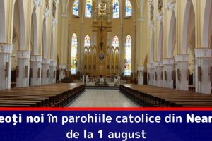 Preoţi noi în parohiile catolice din Neamţ, de la 1 august
