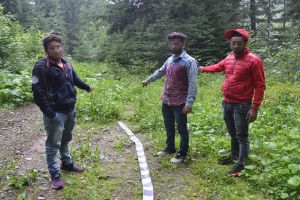 Trei migranţi indieni depistaţi de poliţiştii de frontieră suceveni lângă frontiera ...