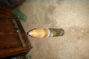 Un bărbat a pus la vânzare un OBUZ pe Olx. Unde au gasit politistii proiectilul