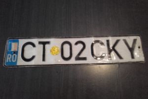 CT 30 ZSK s-a dat!: Cautam si posesorul numarului de inmatriculare CT 02 CKY
