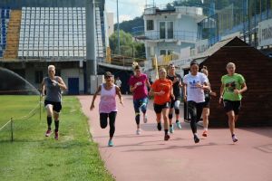 Handbalistele Gloriei 2018 s-au antrenat pe stadion