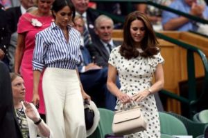 Meghan Markle şi Kate Middleton au CUCERIT  Wimbledonul. FOTO