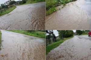 FOTO/ VIDEO/ ȘTIREA TA: Inundaţie din cauza şanţurilor şi rigolelor colmatate pe o stradă din Alba Iulia – ”De câte ploi este nevoie pentru ca autorităţile să facă ceva?”