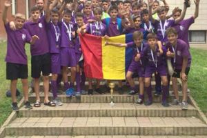 Juniorii alb-violeţi, locul I în Ungaria