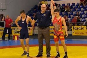 Argint la Naţionalele de lupte Seniori