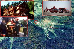 Plan Roşu de Intervenţie la Neamţ – Mai multe victime, după ce o balustradă s-a rupt la un salon de nunţi în Durău. Victimele sunt transportate la spitalele din Topliţa şi Târgu Mureş