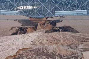 Incredibil. Un stadion nou construit de la Cupa Mondială din Rusia A CEDAT în ziua finalei | FOTO