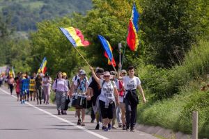 Marşul Centenarului ajunge la Sibiu. Participanţii îşi caută cazare