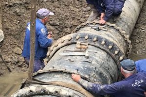 S-a reparat conducta, urmează umplerea instalaţiei