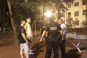 Turbulenţi ridicaţi de poliţişti locali