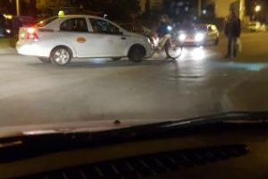 Biciclistă accidentată în Gheorgheni, la intersecţia Brâncuşi şi Romul Ladea - FOTO