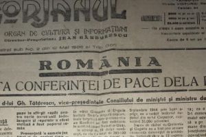 România în faţa Conferinţei de Pace de la Paris – Expunerea d-lui Gh. Tătărescu, vice-preşedintele Consiliului de miniştri şi ministru de externe (I)