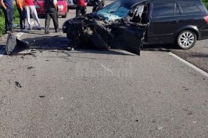 Accident cu patru maşini şi şapte răniţi pe E 85, la ieşirea din Fălticeni spre Buneşti