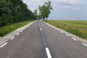 Drumul dintre Hitias si Bacova a fost modernizat cu bani din bugetul CJ Timis