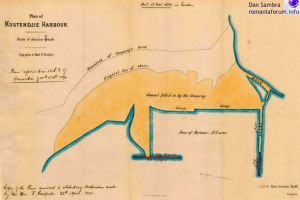 1874 Plan of Lustendjie harbour