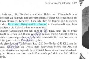 CWS Hartley, Sulina 29 octombrie 1859