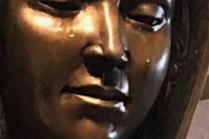 Oficialii bisericii catolice investighează dacă EXISTĂ o explicaţie raţională a lacrimilor Fecioarei Maria. Deocamdată nu sunt semne evidente că ar fi o FARSĂ