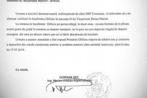 Gunoaiele sufoca localitatea Garliciu din judetul Constanta. Primaria a avut termen sa salubrizeze zona, dar nu s-a conformat