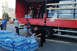 Pompierii salvatori, alături de comunitate