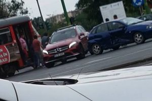 ACCIDENT la PODGORIA! A fost implicat şi un TRAMVAI