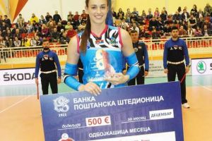 FOTO: Maja Aleksić (Vizura Belgrad), una dintre speranţele Serbiei, la Volei Alba Blaj!