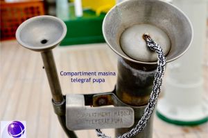 Compartiment masina telegraf pupa