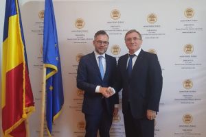 Procurorul general Augustin Lazar, intrevedere cu ministrul german de stat pentru afaceri europene 