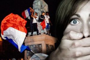 Femeile din Franţa s-au confruntat cu ABUZURI şi AGRESIUNI  în timp ce sărbătoreau Cupa Mondială pe Champs-Élysées