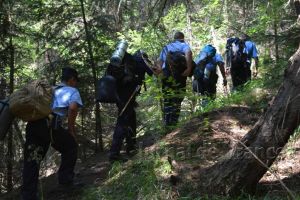 Jandarmii montani refac vechea linie a frontului din Moldova