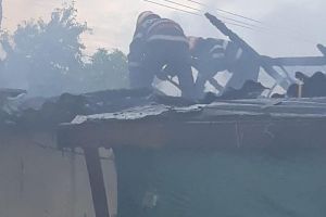 FOTO: Ce pagube s-au înregistrat în incendiul de la Panciu