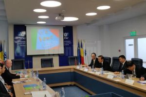 O delegaţie din Republica Populară Chineză, în vizită la Universitatea „Ștefan cel Mare”