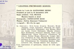 1970 Legenda frumoasei Agigea