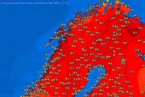 Mult prea cald! Temperaturi de 34 de grade dincolo de Cercul Polar