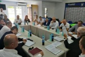 La baza Academiei Hagi a avut loc sedinta tehnica a meciului FC Viitorul - Racing FC Union Luxemburg (galerie foto)