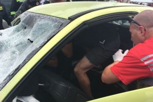 Un paramedic SMURD aflat in vacanta a ajuns primul la locul accidentului de la Costinesti. Salvatorul a acordat primul ajutor pana la venirea medicilor