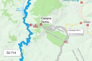 De luni, 23 iulie, accesul spre Platoul Padina – Peştera se va face prin localitatea Glod