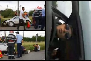VIDEO – FOTO Accident mortal transmis live pe Facebook – Doi tineri au decedat