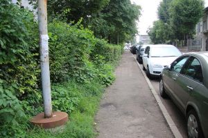 Coşurile de gunoi stradale au dispărut total de pe strada 6 Noiembrie