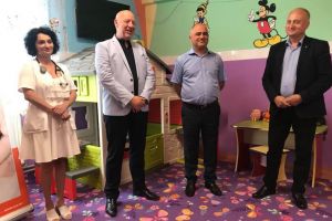 Spaţiu de joacă modern, la Secţia Pediatrie din cadrul Spitalului Novaci