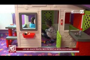 LOC DE JOACĂ PENTRU MICII PACIENȚI AI SPITALULUI NOVACI