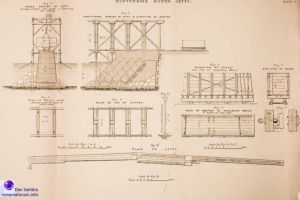 Kustendje South Jetty 1870 