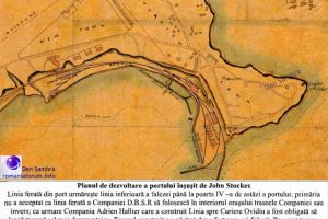 Planul de dezvoltare a portului insusit de John Stockes, 1863