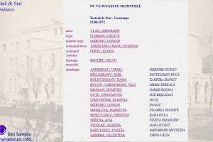 1972 Nu va jucati cu oltencele