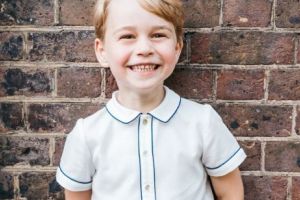 S-a publicat fotografia OFICIALĂ a prinţului George la împlinirea celor cinci ani de la naştere