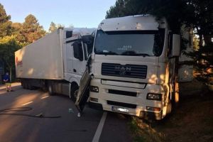 Autotren inmatriculat in judetul Constanta, implicat intr-un accident in Spania. Incredibil ce acuzatii i se aduc soferului roman (galerie foto)